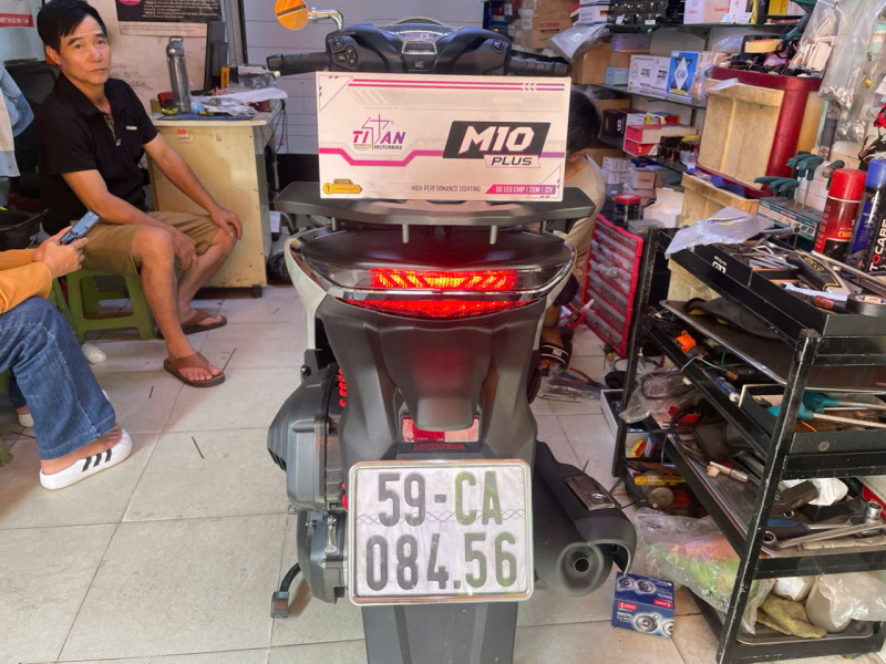 Độ đèn nâng cấp ánh sáng NÂNG CẤP ÁNH SÁNG M10 PLUS CHO SH 160